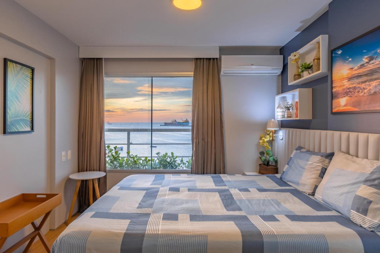 شقة Flat Novo Beira-Mar Fortaleza - Yacht Coast Mucuripe المظهر الخارجي الصورة